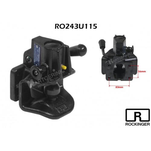 Vangmuilkoppeling Rockinger 243U115